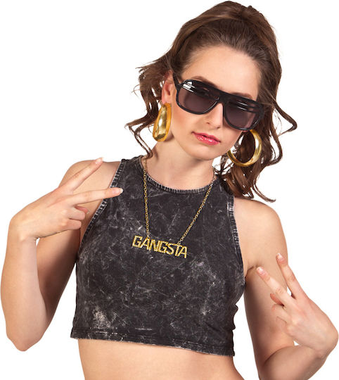Karneval Halskette Gold 1Stück