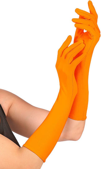 Carnival Gloves Orange 1pcs