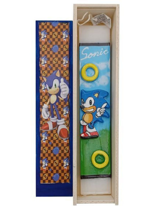 Sonic Λαμπάδα Sonic the Hedgehog Πλακέ (Διάφορα Σχέδια)