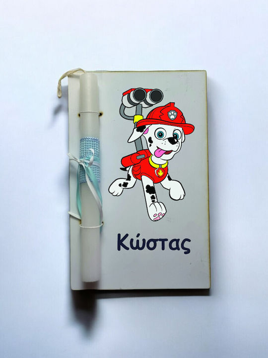 Свещ Paw Patrol с възможност за избор на име Реф. номер:58950 Свещ Paw Patrol с възможност за избор на име Реф. номер:58950