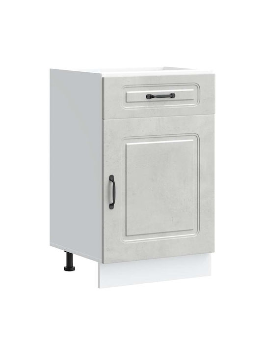 Floor Cabinet Grey 50x46x81.5pcs