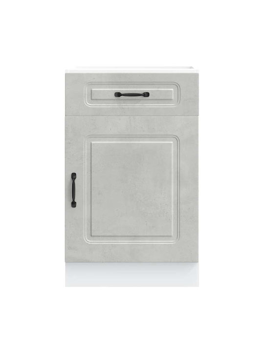 Floor Cabinet Gray 50x46x81.5cm