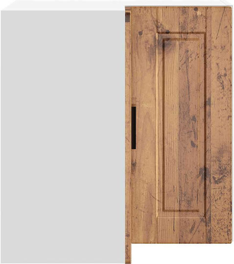Porto Corner Cabinet Wall Coffee 57x57x60cm