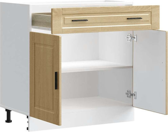 Oak Sonoma 80x46x81.5buc
