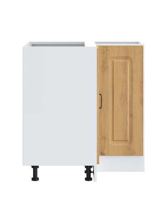Dulap de Colț pardoseală Coffee 75.5x75.5x81.5buc