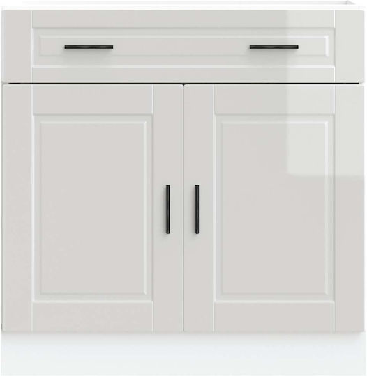 Floor Cabinet White 80x46x81.5cm