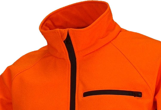 Benisport Hunting Cardigan Softshell Orange