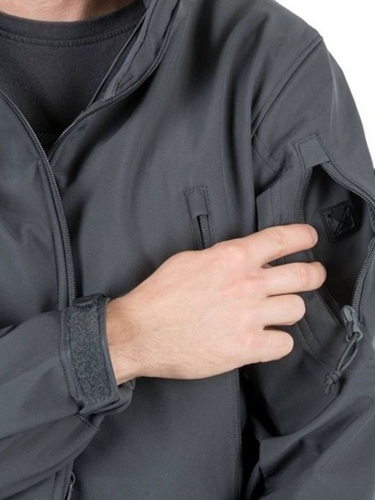 Helikon Tex Gunfighter Jacket Shark Skin Windblocker Hunting Jacket Softshell Shadow Grey