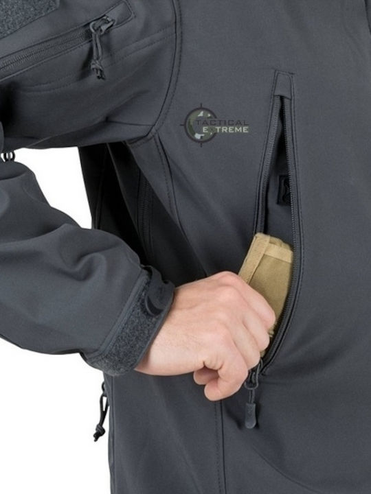 Helikon Tex Gunfighter Jacket Shark Skin Windblocker Hunting Jacket Softshell Shadow Grey