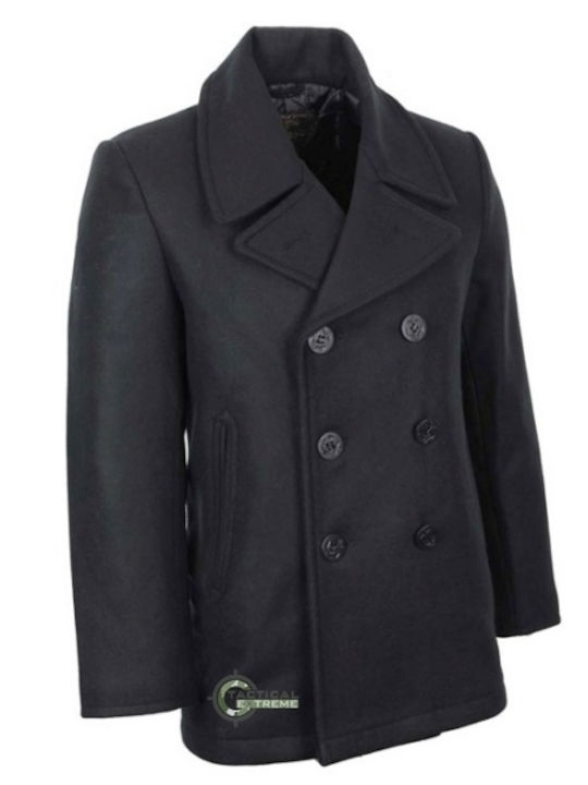 Mil-Tec Peacoat US Κυνηγετικό Μπουφάν Μαύρο