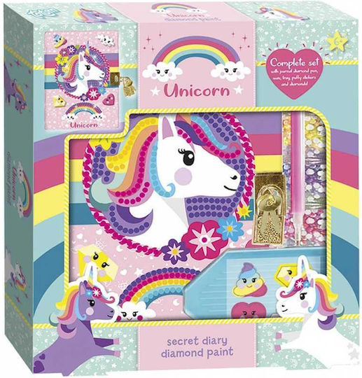 Hisab Joker Unicorn Тетрадка с Ключалка Розов