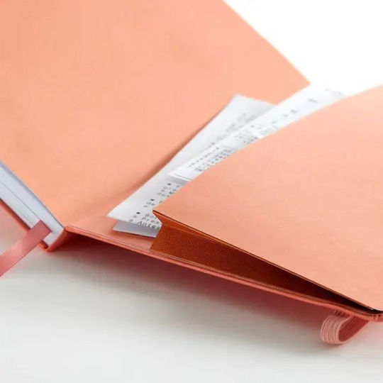 Miquelrius Notebook 96 Sheets A5 with Blank Pages and Elastic Orange