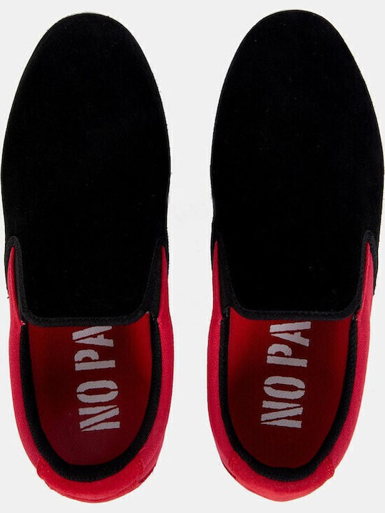 Slip Ανδρικά Slip-On Μαύρα