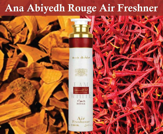 Lattafa Sprühgerät Ana Abiyedh I Am White Rouge mit Duft Lattafa Raumspray Ana Abiyedh Rouge U 300ml