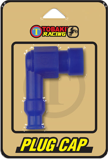 Silicone Racing Spark Plug Cap Papaki Tobaki Blue
