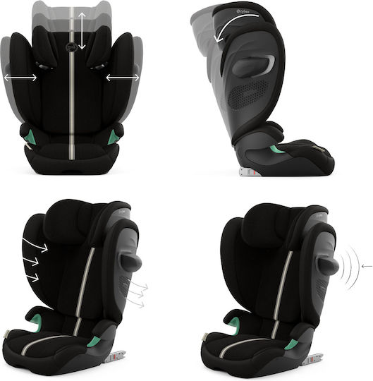 Solution G2 Plus Car Seat i-Size with Isofix Black 15-50 kg 524000661