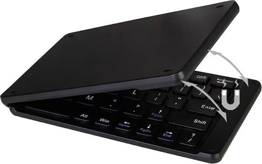 Πληκτρολόγιο No Brand K018 Foldable Bluetooth Μαυρο 6179