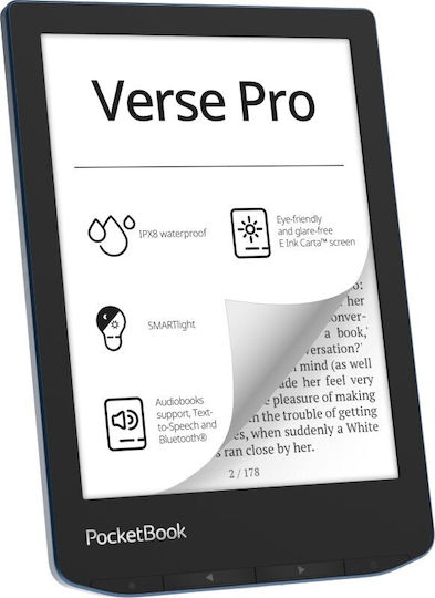 Pocketbook Verse Pro 6" (16GB) Azure