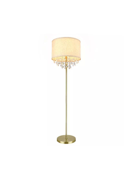 LED Floor Lamp H42xW42cm. Gold