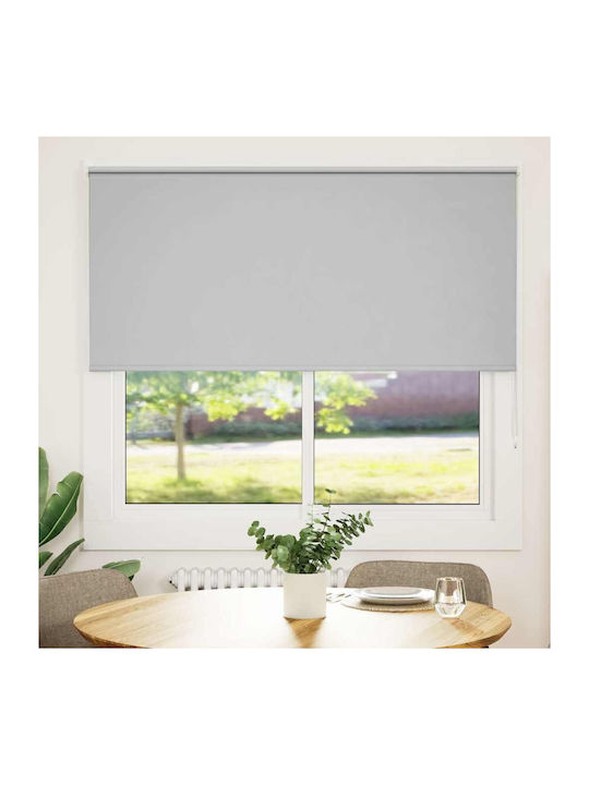 vidaXL Roller Blinds Total Blackout Gray W160xH175cm 4011426