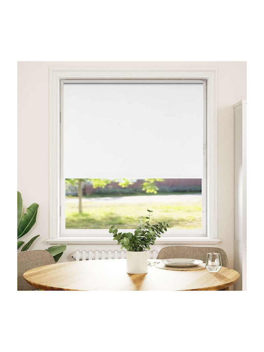 vidaXL Roller Blinds Total Blackout White W95xH175cm 4011933