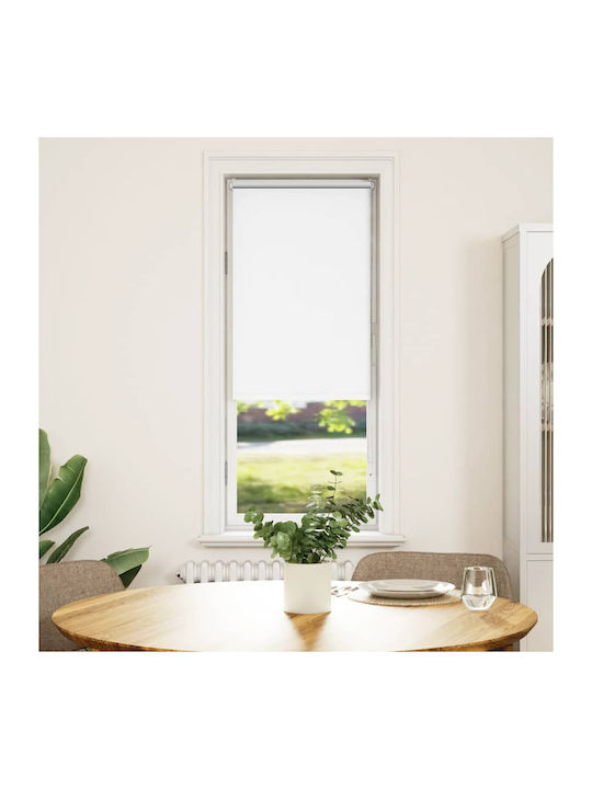 vidaXL Roller Blinds Total Blackout White W45xH175cm 4011923