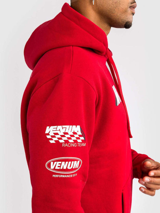 Sweatshirt mit Kapuze Racer Red