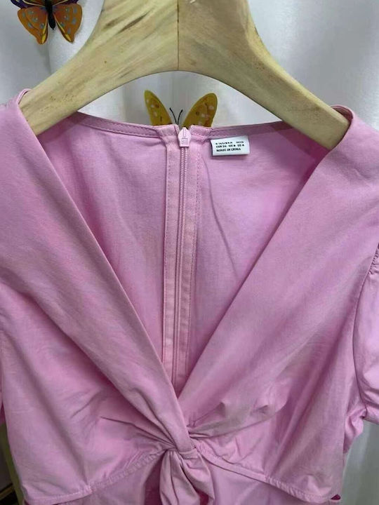 Καλοκαιρινό Midi Φόρεμα Pink