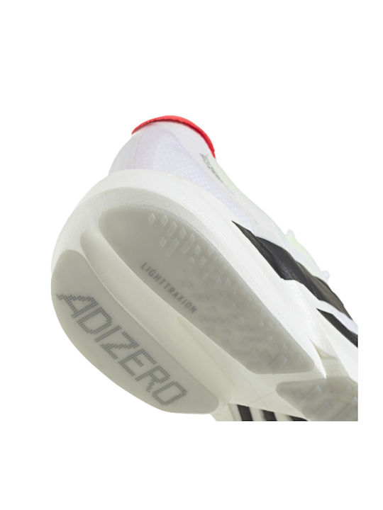 Adizero Adios Pro 4 Sport Shoes Running Cloud White / Core Black / Silver Metallic