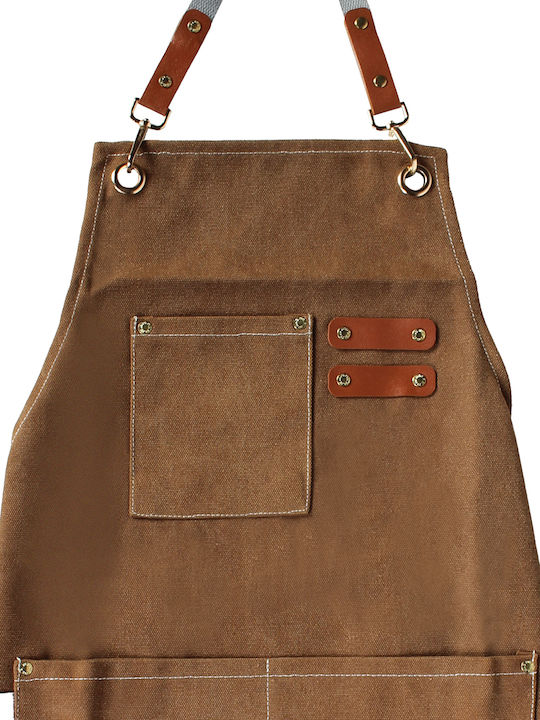 Keskor Apron Brown 76x63cm