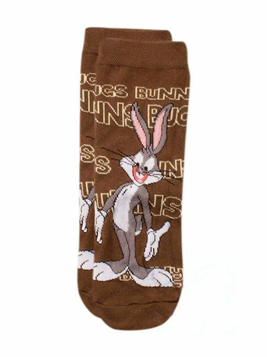 Looney Tunes Kindersocken Rutschfest Coffee