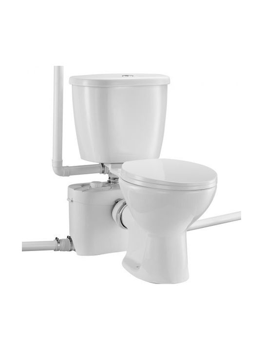 Vevor Stehende Toilette mit Deckel mit Bidet