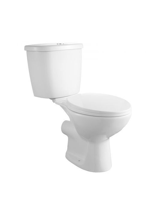 Vevor Stehende Toilette mit Deckel mit Bidet