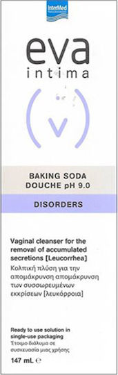 InterMed Eva Intima Baking Soda Douche Disorders pH 9 Intimate Area Cleansing Liquid 147ml