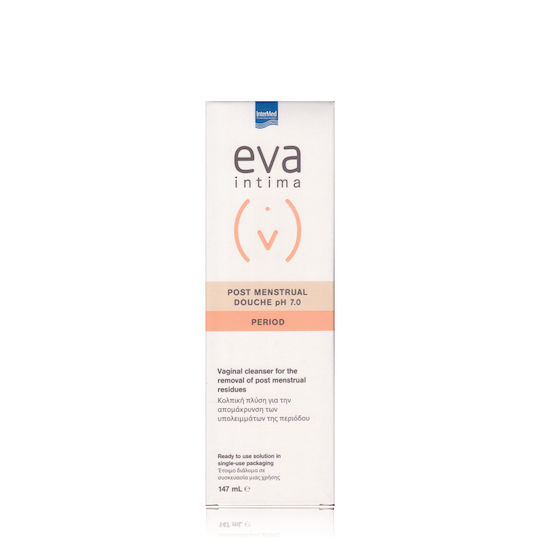 InterMed Eva Intima Period Post Menstrual Douche pH 7 Intimate Area Cleansing Liquid with Aloe 147ml