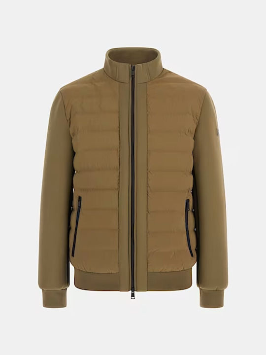 Guess Jacket Puffer Khaki