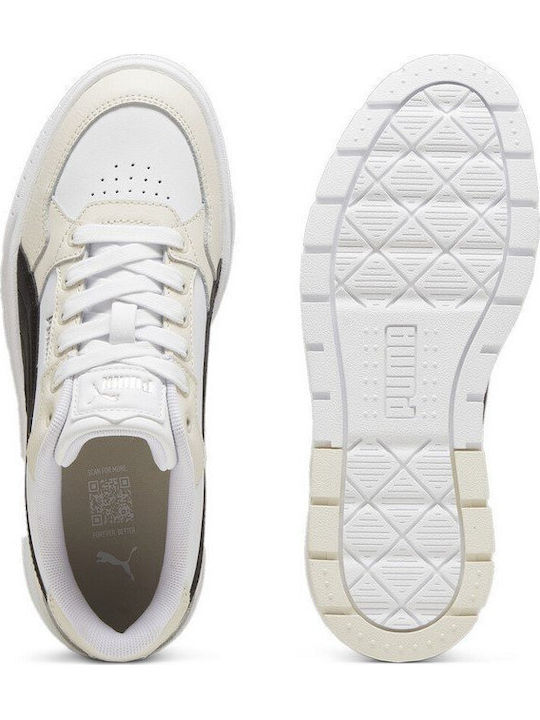 Karmen II Idol Damen Flatforms Sneakers Weiß