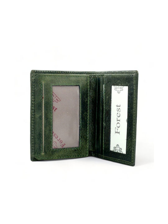 Forest Men's Leather Wallet Green