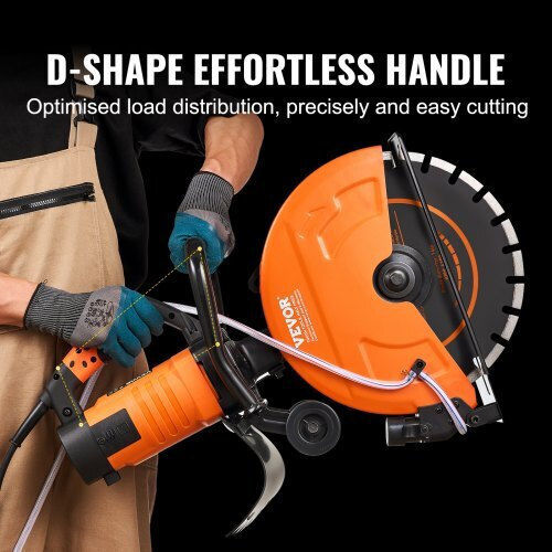 Vevor Electric Concrete Saw 14'' Water Pump Blade D3200w14in5inygwjv2