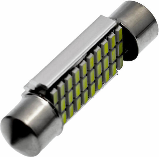 Rchang Λάμπα Αυτοκινήτου C5W Canbus LED 6500K Ψυχρό Λευκό 12V