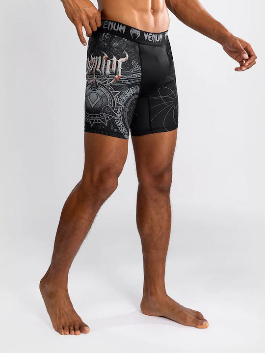 Herren Kompressionsshorts Venum Gladiator 5.0 Schwarz Silber