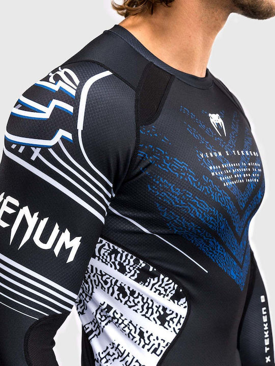 Venum Ανδρική Μακρυμάνικη Μπλούζα VENUM-05247-108 για Jiu-Jitsu / Boxing Μπλε