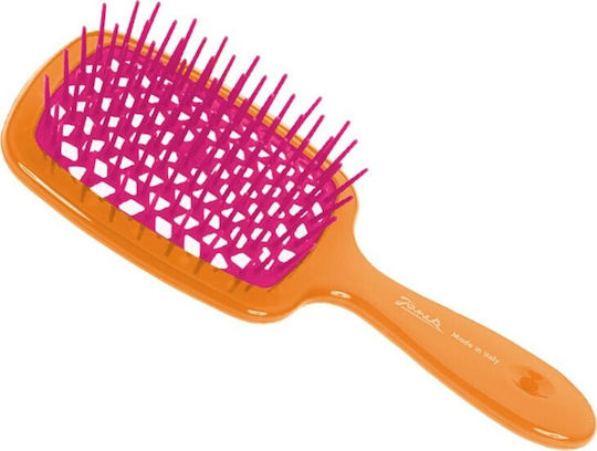 Janeke Superbrush Hair Brush Orange
