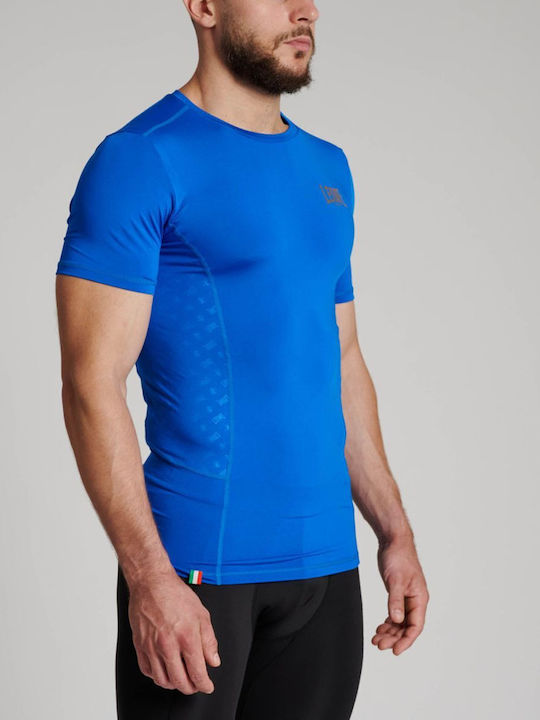 Leone 1947 Short Sleeve Shirt ABX707 Blue
