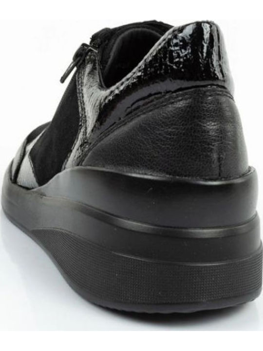Emma Damen Sneakers Schwarz
