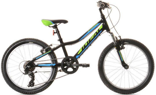 Bicycle Line 24" Kinder Fahrrad Mountainbike mit Scheibenbremsen (2025) Schwarz