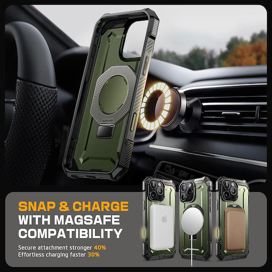 Supcase Unicorn Beetle Defender Back Cover Plastic / Silicone Yellow (iPhone 16 Pro)