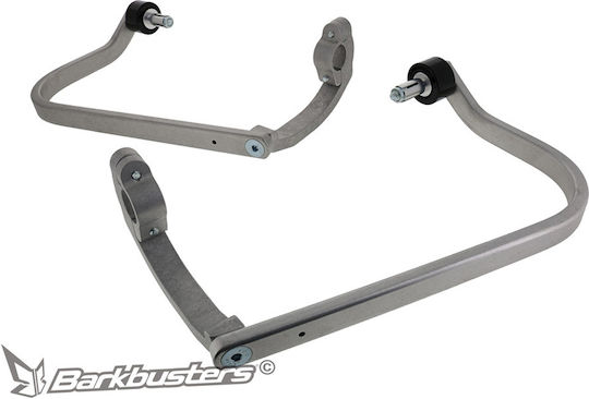 Barkbusters Installation Kit for Motorcycle Protective Hand Guards CF Moto MT 450 / 800 in Silver Colour