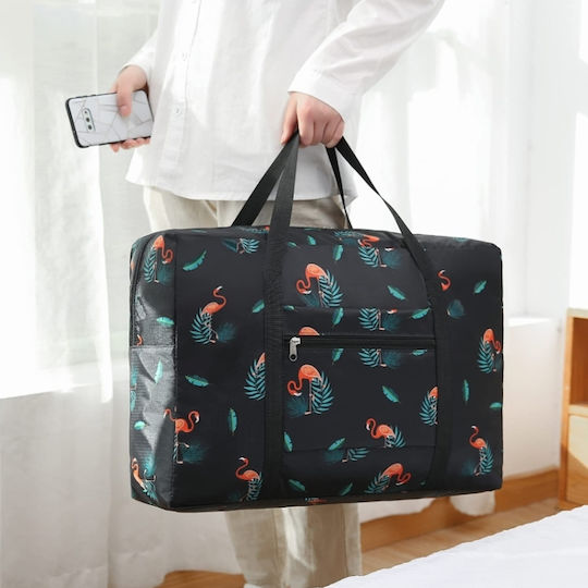 Bag Sack Voyage Navy Blue Fabric L47xW16xH33cm