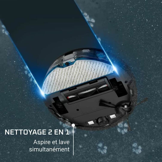 Rowenta X-Plorer Serie 65 Σκούπα Ρομπότ με Χαρτογράφηση Laser & Απορρόφηση 3000Pa Μαύρη